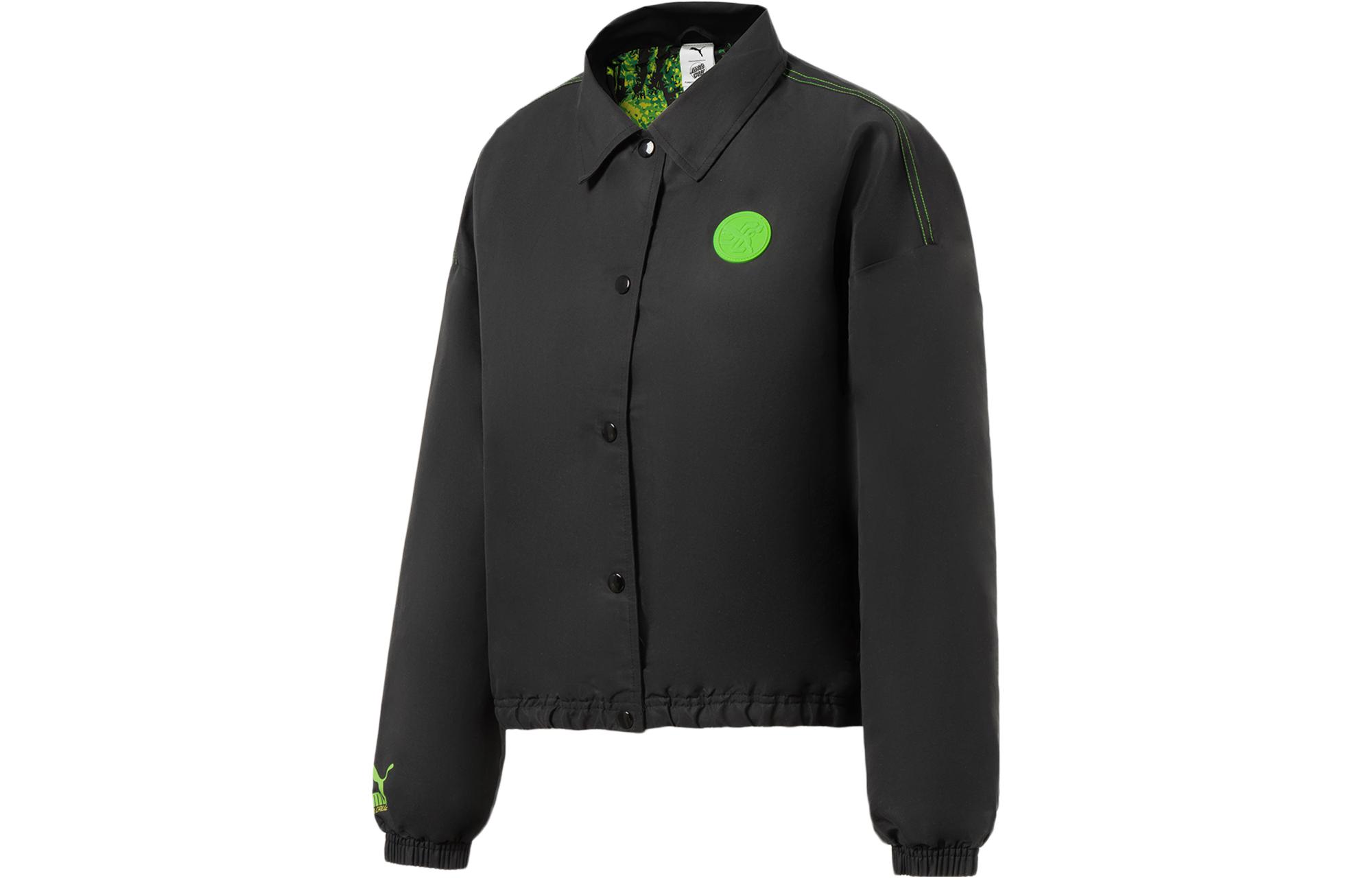 PUMA Jackets Women s Black Lapel Moderate Other 532246-01 M