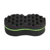 Brosse à cheveux multi-trous Twists Magic Barber éponge double face Afro Curl Wave