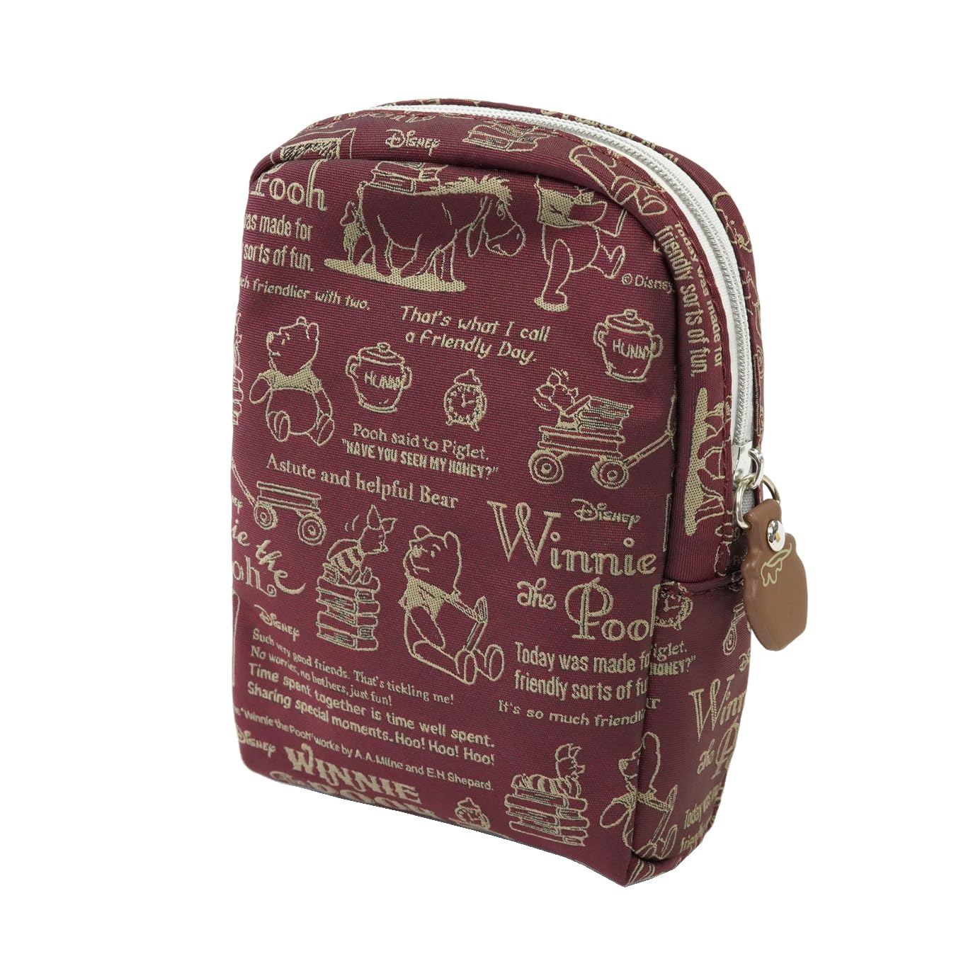 

Disney Cosmetic Pouch the Pooh Calligraphy (Winnie Pattern)