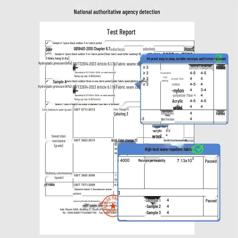 Shanshan Men's Graphene Lined 3-in-1 Winter Jacket