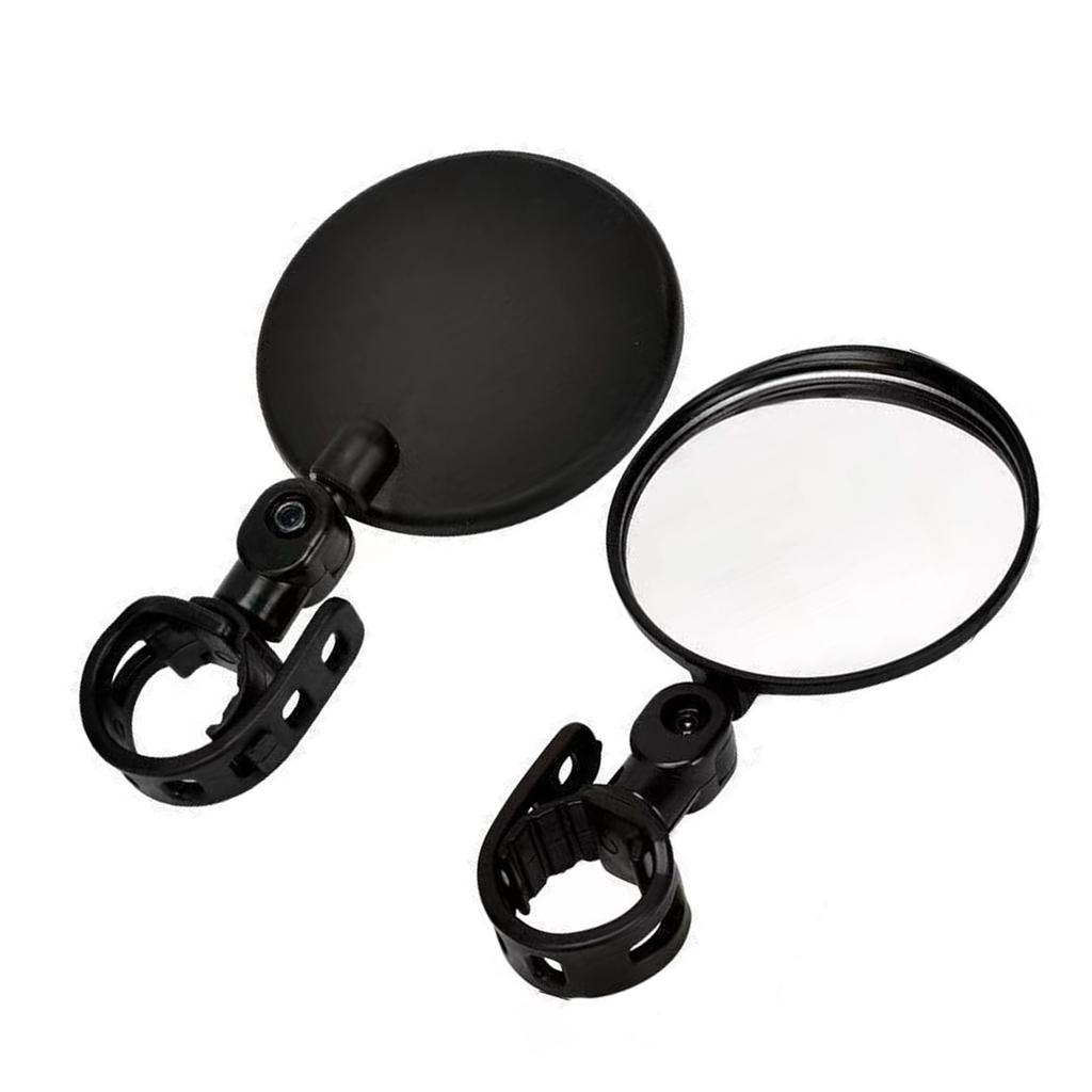 Bicycles Mirror Handlebar Mount Rearview Mirror Wide Angles Rear View Mirror for Mountain Road Bike Easy To Install