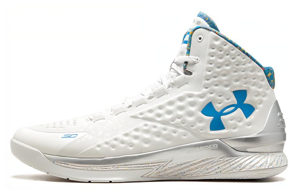 Under Armour Ua Curry 1 Splash Party 2015 1286288-100 42 white