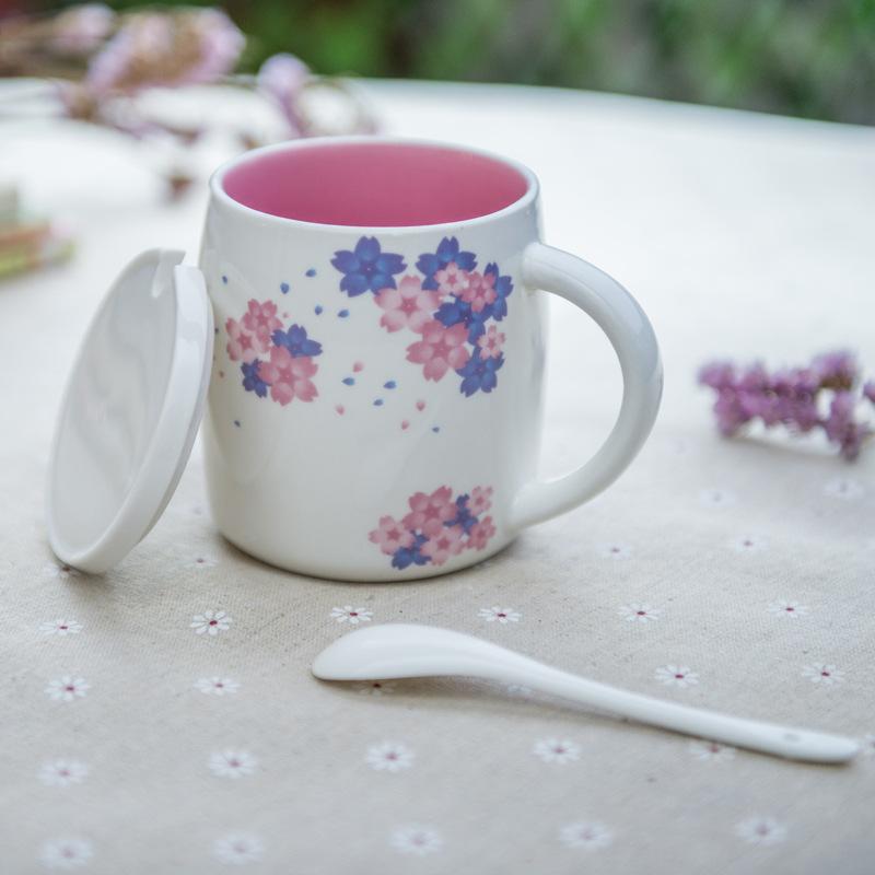 New ceramic cup creative mug gift wine barrel cup breakfast milk ceramic coffee cup