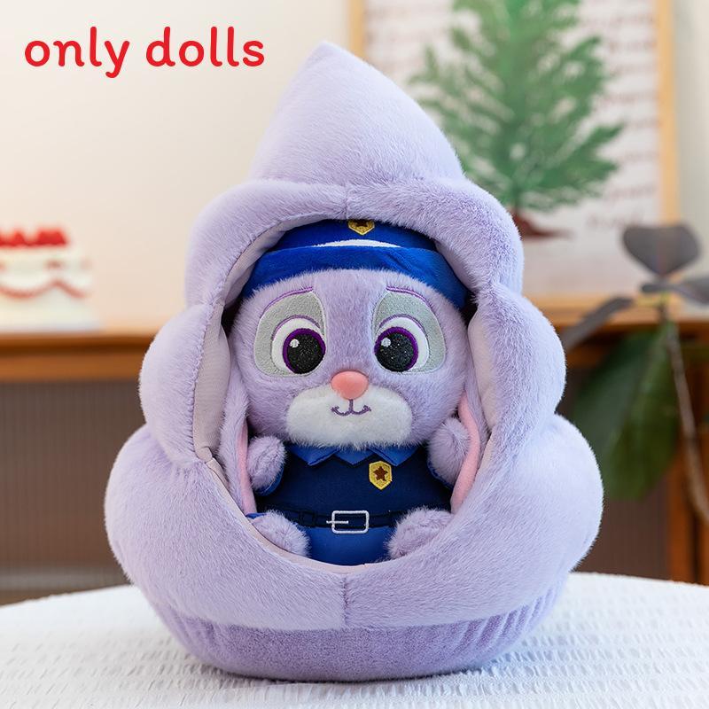 

Zootopia Nick Judy And Stitch Plush Toy Cartoon Character Stuffed Animal For Kids Gift Comfort Cushion BunnyJudy,40cm