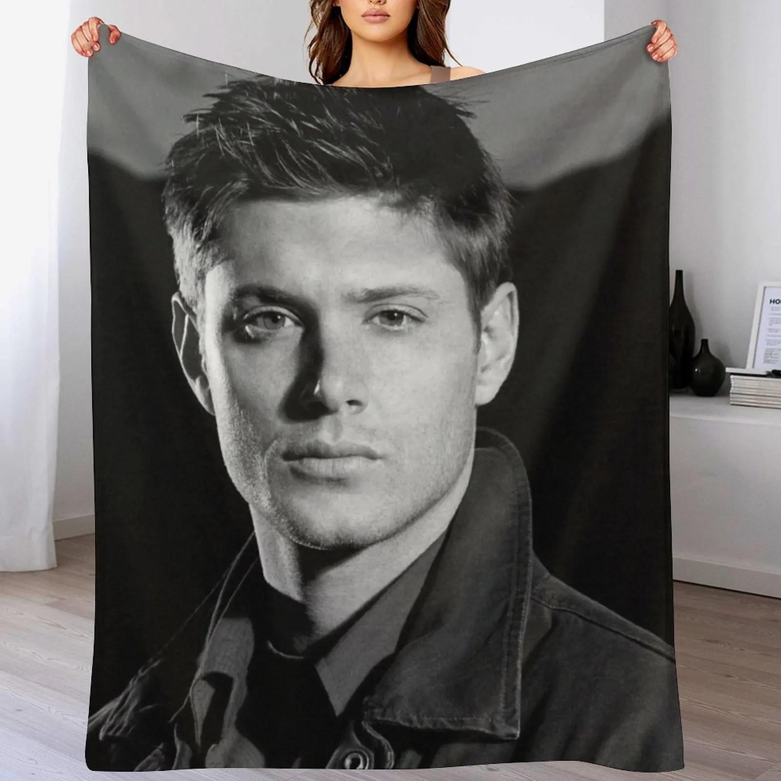 young dean winchester Throw Blanket Fluffy Cozy Throw Blanket for Home Decor 75X95CM