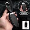 3/4 Button Zinc Alloy Leather Car Key Case For Hyundai Tucson Santa Fe Tucson  Tuscany Nexo Nx4 Atos Prime Solaris I30