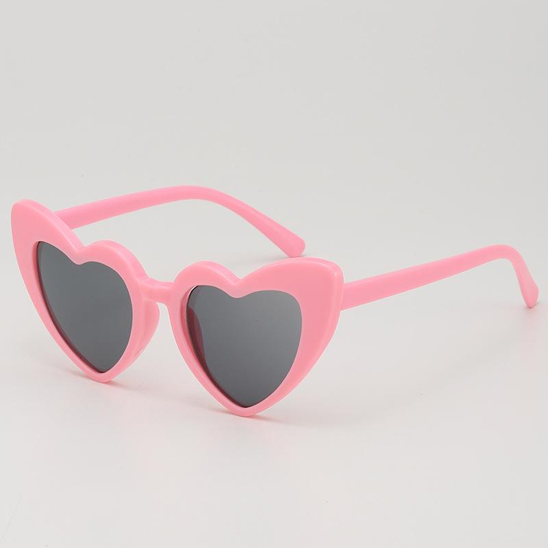 JYL TS Heart Shaped Sunglasses UV Protection Cute Style For Kids 6219