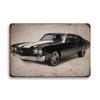 Auto Plaque Metal Tin Signs Classic Car Wall Decoration Vintage Art Posters Iron Painting for Man Cave Home Cafe Garden Club Bar