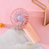 USB Rechargeable Mini Handheld Fan Speed Adjustable Summer Cooling Fan Quiet Portable Travel Outdoor Small Personal Fan
