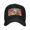 Colorful Graffiti Hearts Vibrant Abstract Love Art Baseball Cap Western Hat Unisex Hat Beach Women Unisexs