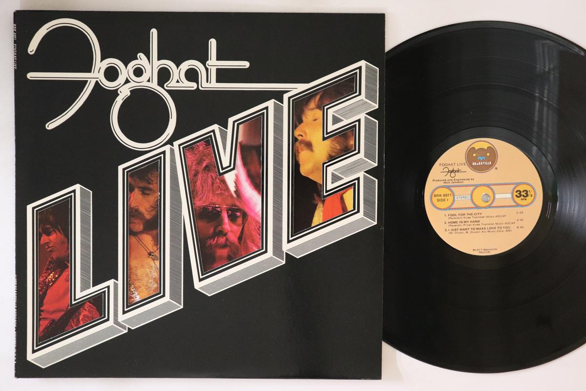 

LP Record FOGHAT - Live BRK6971 BEARSVILLE 1977 US Rock Used