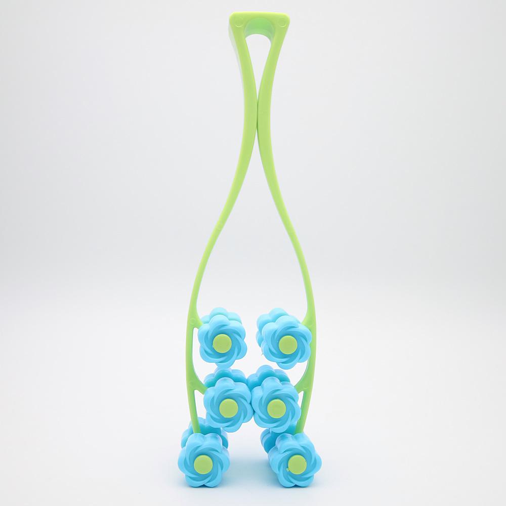 1 stk Blomsterformet Ansiktsmassasjerulle Manuell Ansiktsløft Hals Slanking Avslapning Anti-rynke Skjønnhetsverktøy Hudpleie Helse