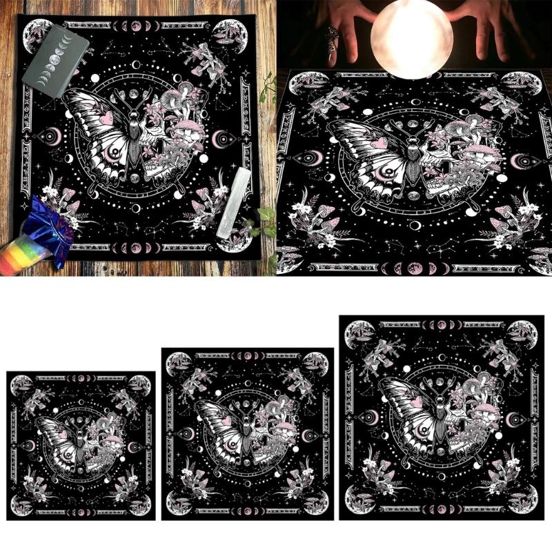 Square Altar Board Game Cards Pad Rune Table Cloth Metaphysical Board Game Mat