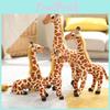 Adorable Giraffe Plush Toy Soft Stuffed Animal Doll For Kids Birthday Gifts