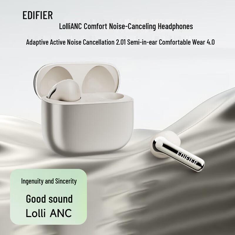 

Edifier Lolli ANC Noise Cancelling Bluetooth Earbuds