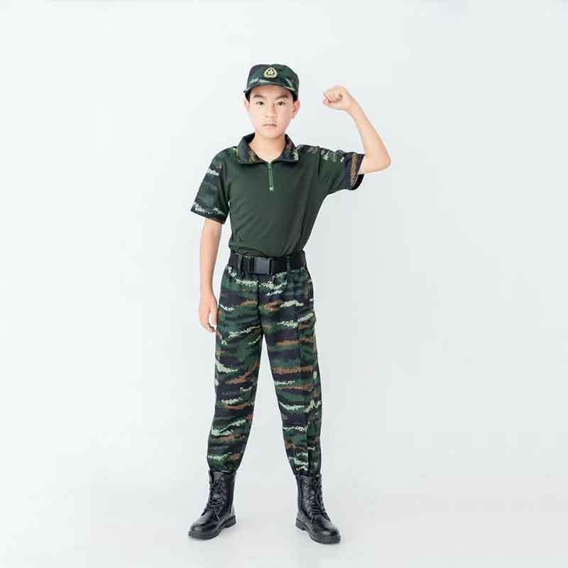 Breathable Camo Cycling Jersey Kids Men Women Training Wear