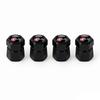 New 4Pcs Aluminum Car Tire Valve Caps Diamond Tyre Valve Airtight Cover Waterproof Dust For T A1 A2 A3 A4 A5 Sline TT Motorcycles