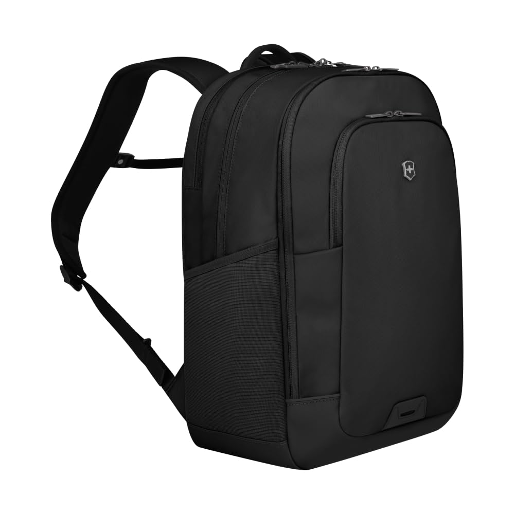 Victorinox Altmont Modern Deluxe 27L Features a Standalone Laptop Sleeve Sound Pocket for Antibacterial Multifunctional Design for Business and Black