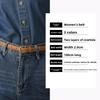 Genuine Leather Womens Casual Belt With Pin Buckle For Dresses And Pants Perfect For Spring 2026