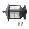 Retro Column Lamp, Aluminum Alloy Column Light, Indoor and Outdoor Post Light E27, Suitable for Porches, Pathways, Entrances