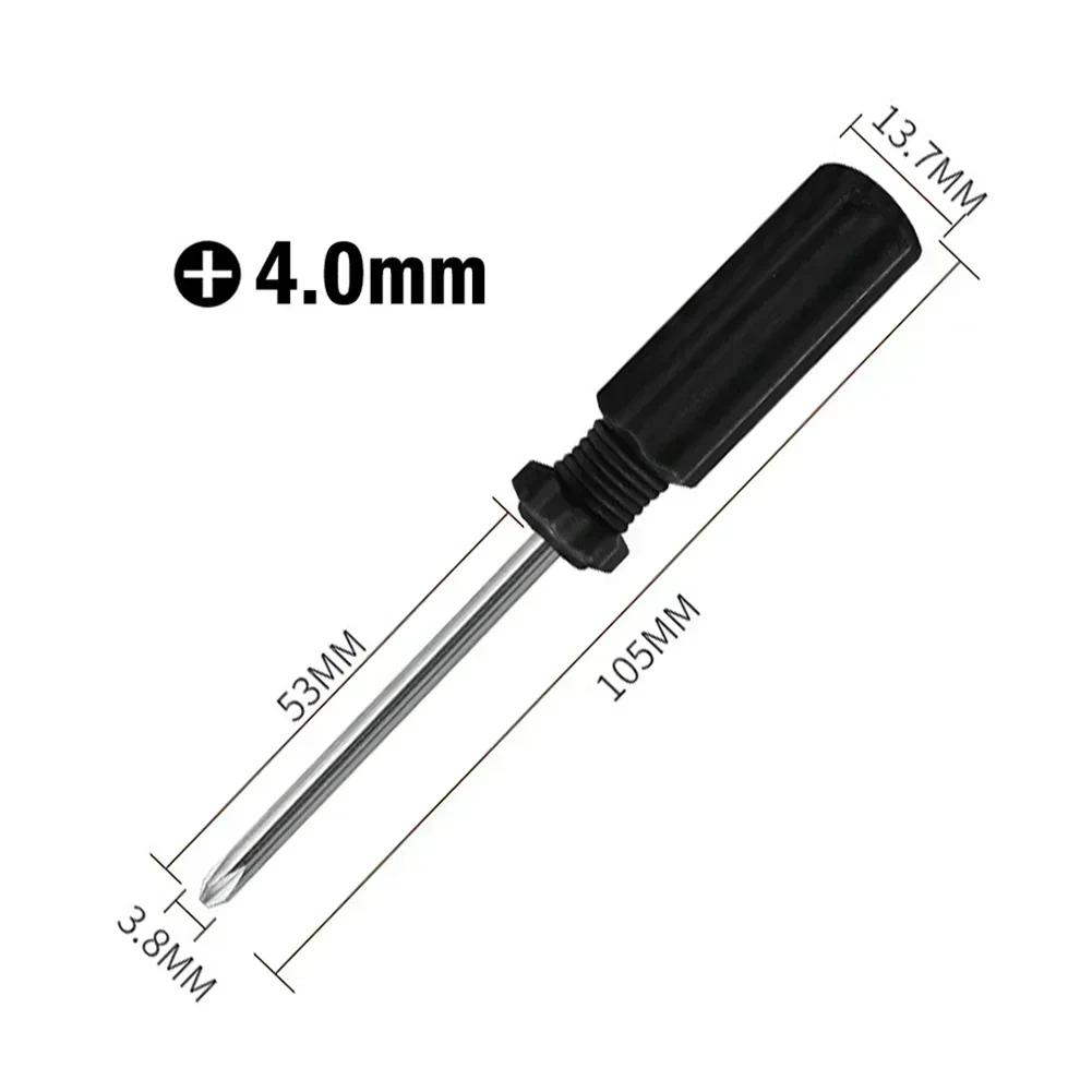 Hand Tool Screwdriver Repair Tool Mini Portable Screwdriver Precision Screwdriver Slotted Cross 1Pc 4.0mm 4.13Inch Brand New