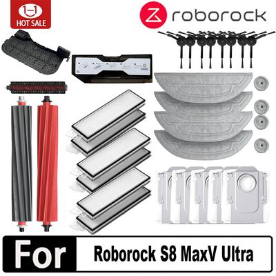 Roborock S8 MaxV Ultra Robotický vysavač Příslušenství Mopovací hadřík Sáčky do vysavače Boční kartáč Filtr Vyměnitelné náhradní díly