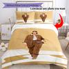 Personalizza Foto Personalizza il tuo set di biancheria da letto con foto Copripiumino Traspirante con Federe Decorazione per la Casa Regalo di Compleanno