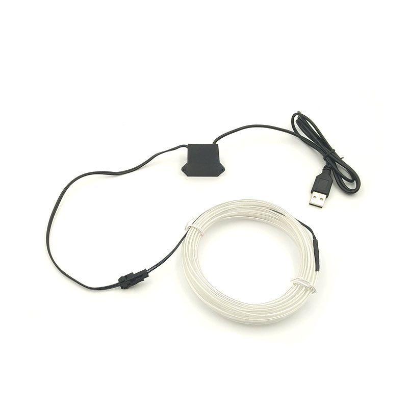 Vibrant Neon Led Light Glow El Wire String Rope For Stunning Party Decorations