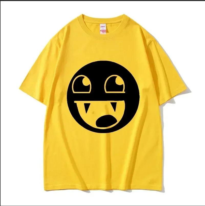 Epic Face Domo Kun Funny Meme T Shirts Men Women Summer O-Neck Fashion High Quality T-Shirt Casual 100% Cotton Oversized Tshirt