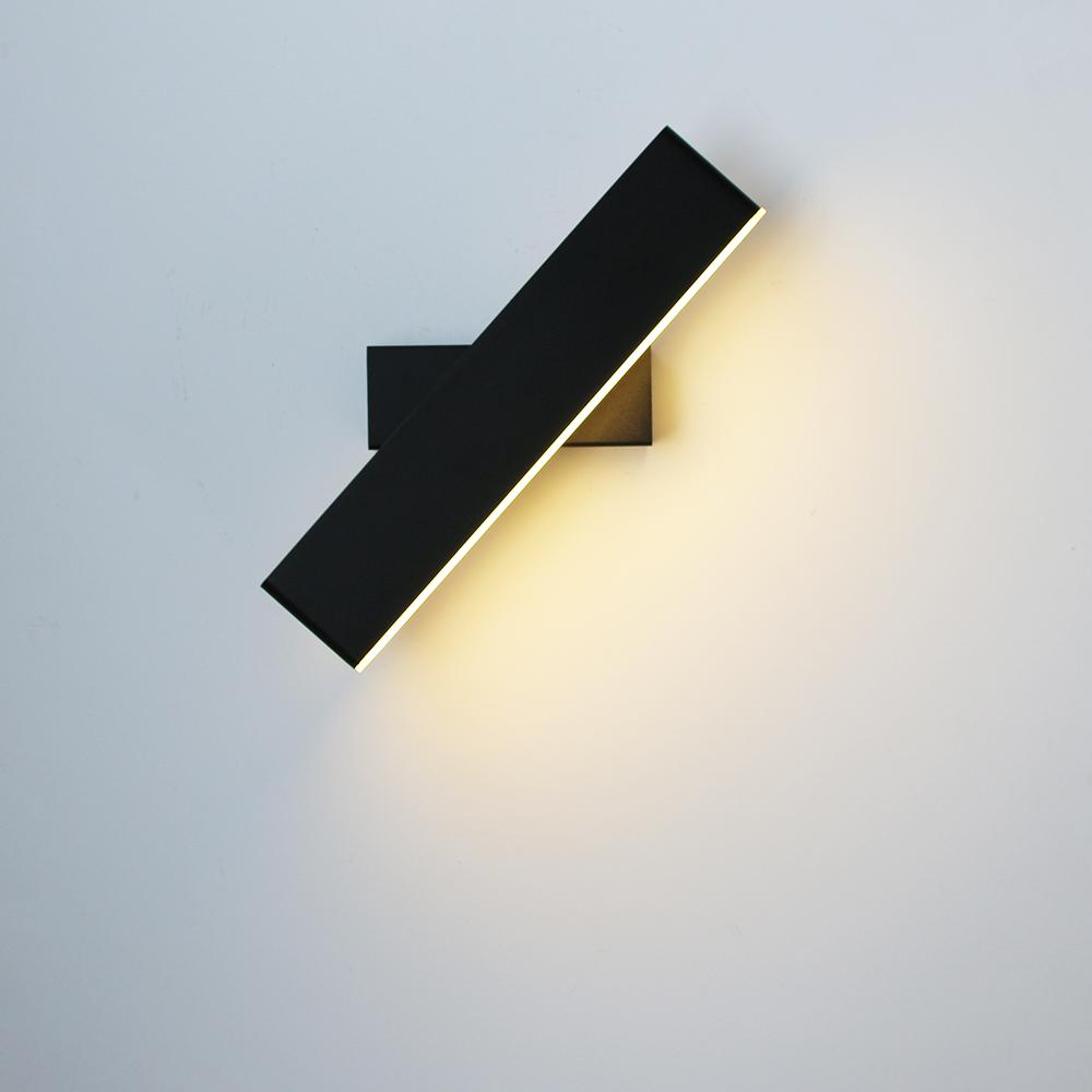 Moderní 6W LED Vnitřní Nástěnné Svítidlo Otočné o 350 Stupňů Osvětlení Domova Ložnicová Noční Lampička Dekorace Chodbové Nástěnné Svítidlo