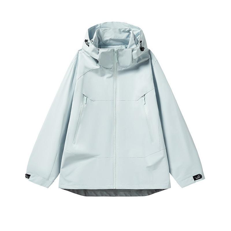 Spring and Autumn New Style Jacket Loose Large Size Casual Outdoor Hooded Windproof Jacket