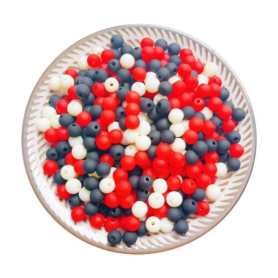 100 Stück/Beutel Verstreute Perlen Glatt Verschiedene Farben Verfügbar DIY Armbänder Schmuckherstellung Perlen Zubehör