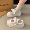 Inner Height Increase Women's Autumn New Super Fire Platform Shoes Versatile Small Muffin Casual Board Shoes