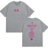 Jul Summer Cotton TShirt New Album July 2026 DoubleSided Printed TShirt Unisex Vintage Harajuku Style Loose TShirt Y2K