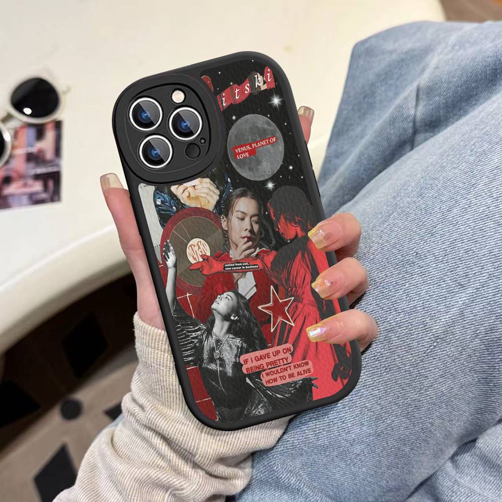 Singer M-Mitski Phone Cover For IPhone 16 15 14 13 12 11 Pro Max Plus Leather Soft Case