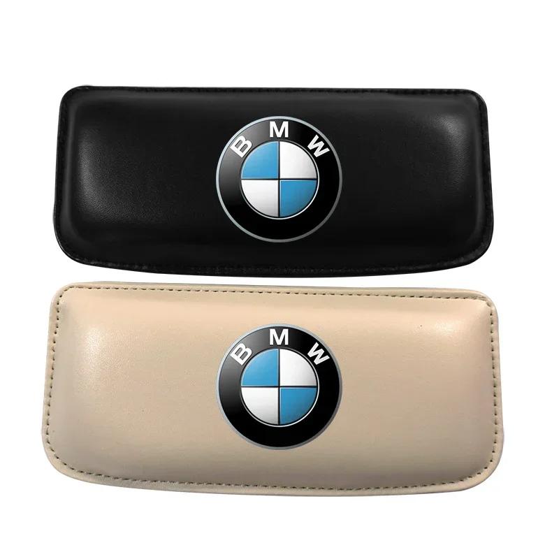 For BMW 1Pcs Car Knee Pad Interior Pillow pad Comfortable Cushion Memory Headrest For BMW E34 E36 E39 E53 E60 F10 X1 X5 X3 X6 M3