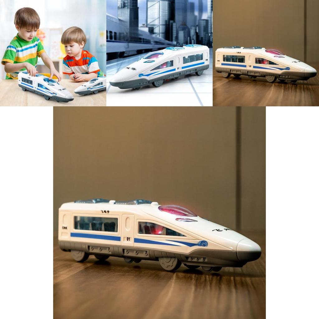 Inertia Train Toy For Kids With Lights And Music For Interactive Play