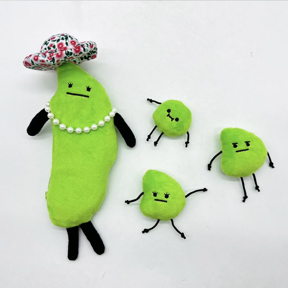 Edamame Secret Staycation Family Plush Toy Doll Is Cute Holiday Gift Children