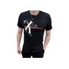 Calvin Klein Jeans Casual Comfortable Letter Logo Versatile Round Neck Short Sleeve T-Shirt Men Tops Black 40KC818-001
