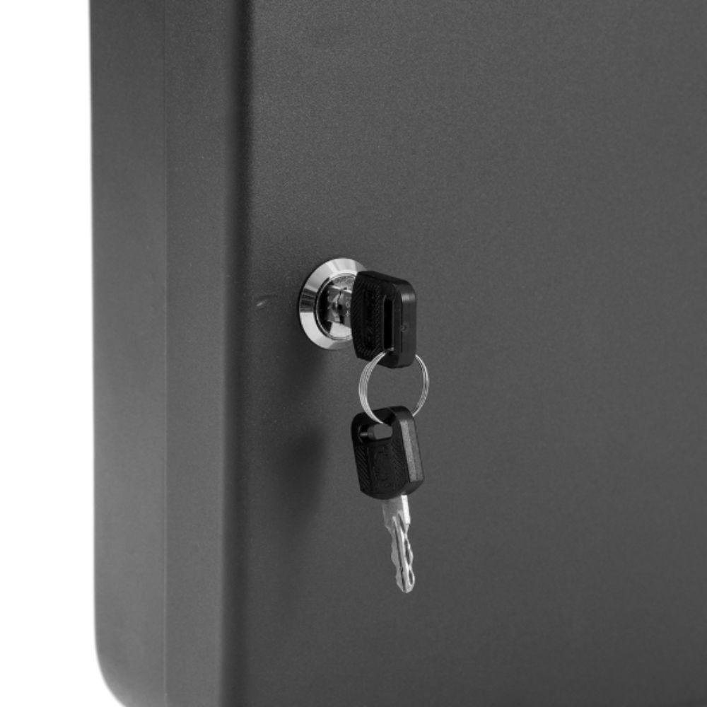 Storage Item Metal Construction Key Box Security Lock Code Lock Key Cabinet Wall Mount Key Card Slot Management Box Organizer