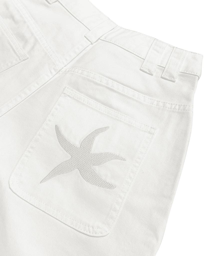 THE COLDEST MOMENT Tcm Starfish Chino Pants (White)