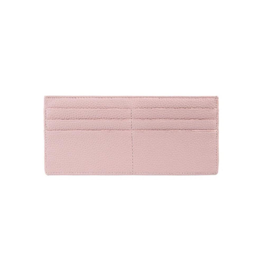 Solid color Credit Card Holder Korean Style Zipper Coin Purse Fashion Long Wallet  Women