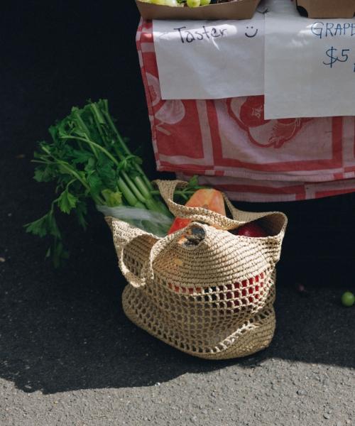 Depound Natural Net Bag (Tote) [Natural]