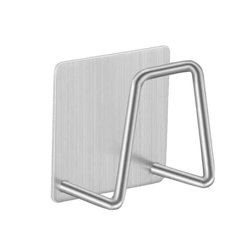 Portaspugne Per Lavello Da Cucina In Acciaio Inox – Inclinato 30° Autodrenante – Bianco – Con Portaspazzole