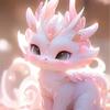 Heißer Verkauf Acryl Flach Neu Cartoon Drache Baby Auto Rückspiegel Anhänger Valentinstagsgeschenk Weihnachtsdekoration für Zuhause