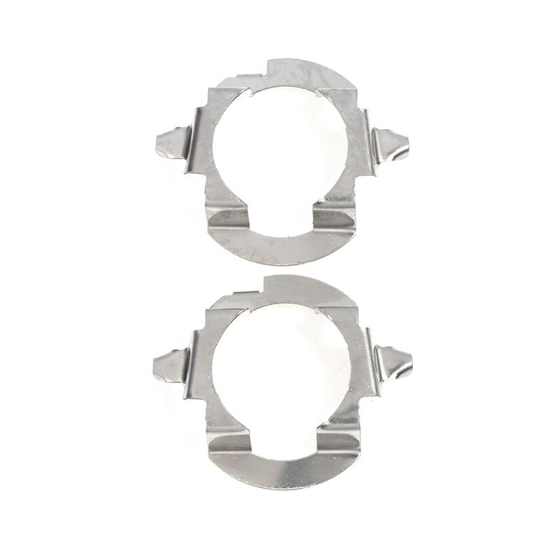 2Pcs H7 Led Headlight Lamp Adapter Socket Base Retainer Holder For Touareg Skoda