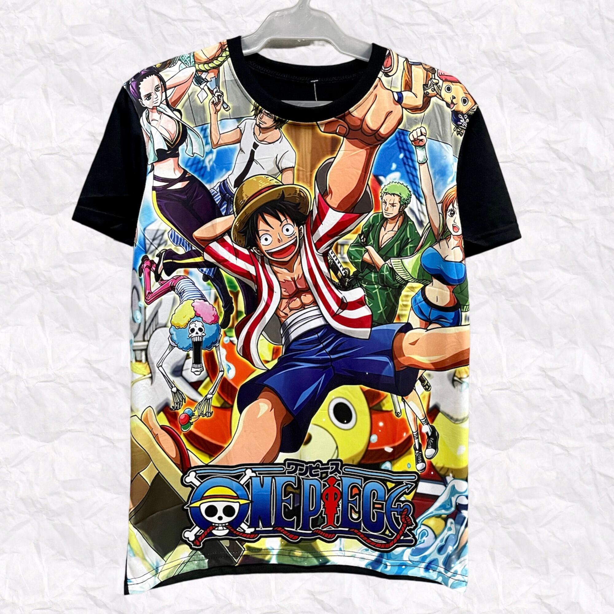 

3D Футболка з повним принтом One Piece Луффі Мультяшний персонаж(унісекс) S