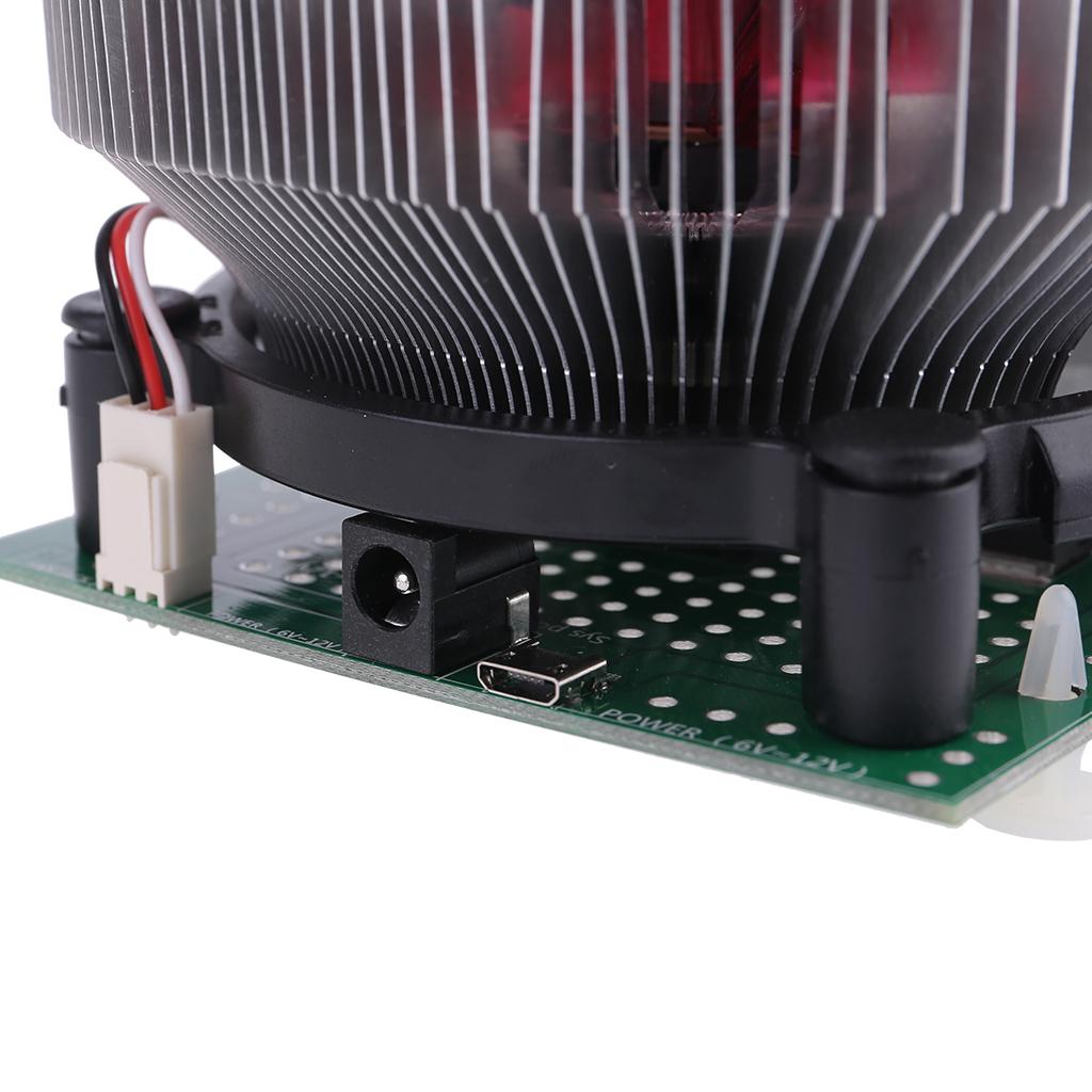USB Load Tester with Cooling Fan Adjustable Constant Current for Power Bank