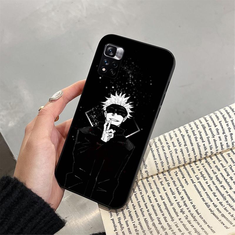Jujutsu Kaisen Satoru Gojo Phone Case For Xiaomi Redmi note 13 12 Pro 11S 11 10 Pro 10S 12S Redmi 10 9C 13C