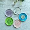 Ceramic Grater Plate Food Grade Non-Slip Garlic Ginger Spices Grinding Tool for Home Kitchen Daily Cooking